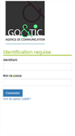 Mobile Screenshot of intranet.goetic.fr